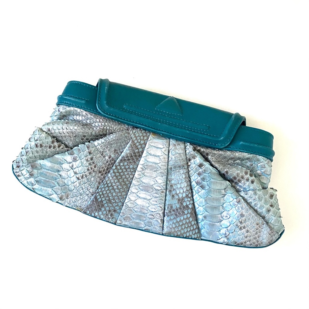 Zac Posen Python Clutch - image 2